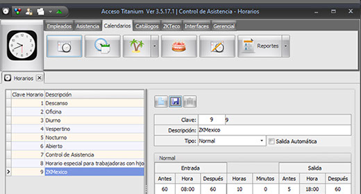 Horarios