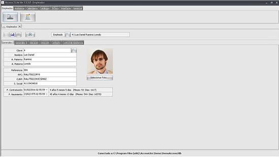 Gestión de empleados Titanium Lite